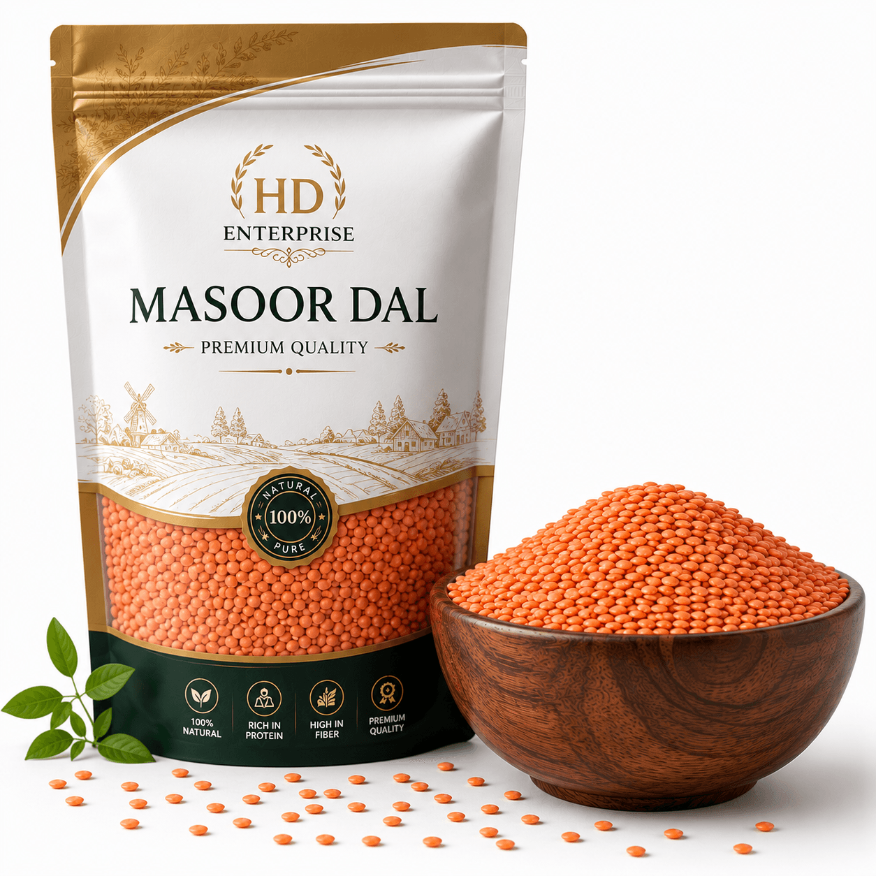 Masoor Dal (Red Lentil) 1