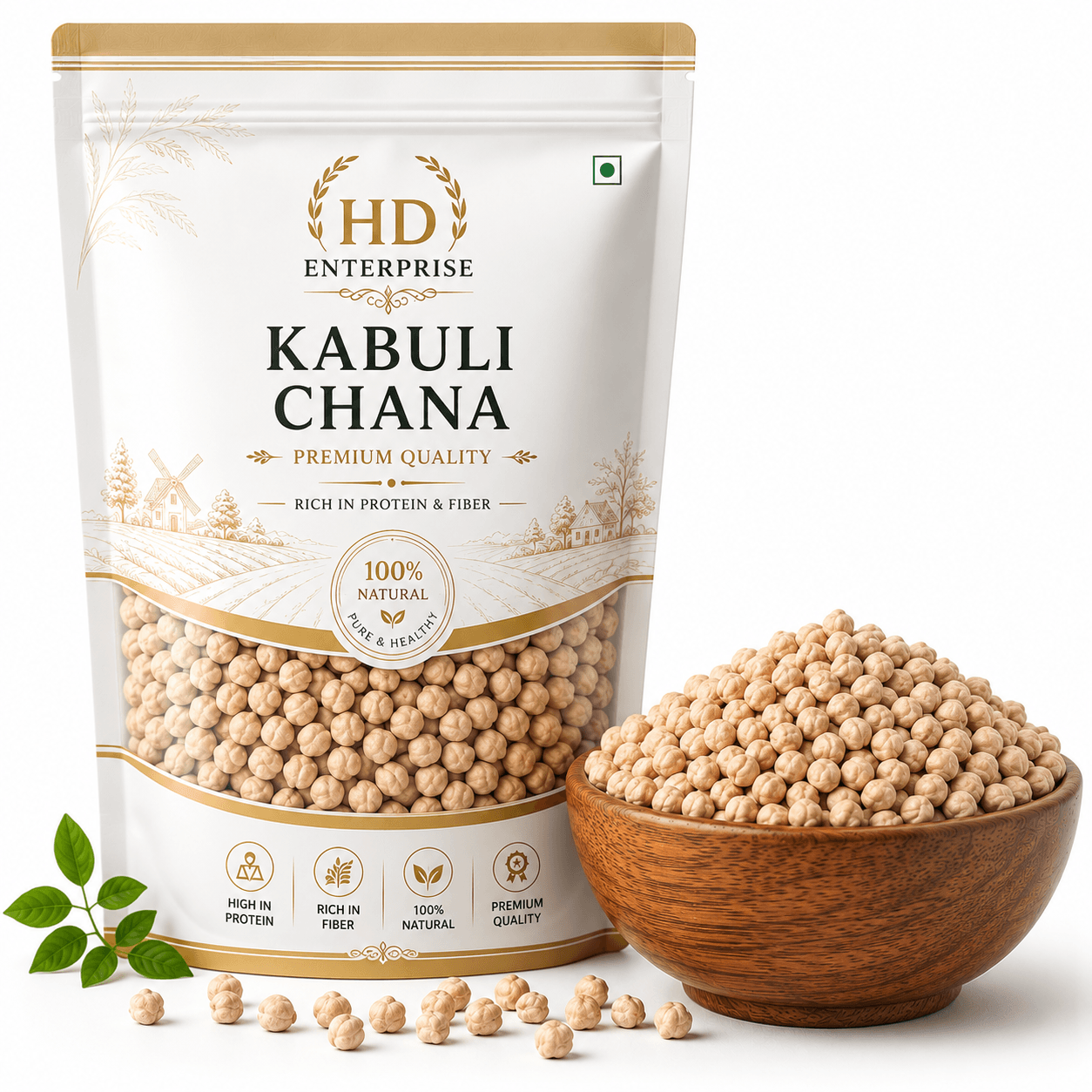 White Chickpeas (Kabuli Chana) 1