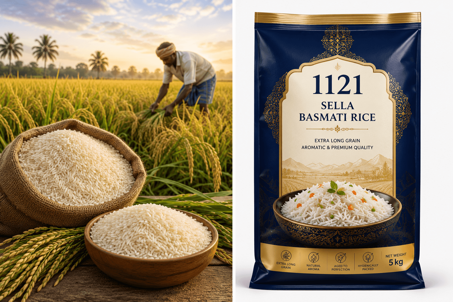 1121 Sella Basmati Rice 1